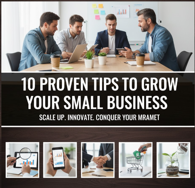 10 Proven Tips to Grow Your Small Business